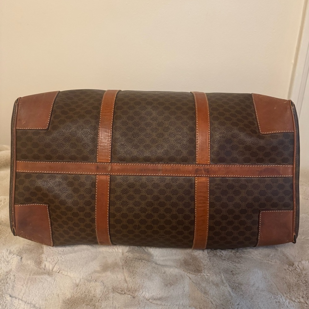 CELINE Macadam Canvas
Boston Bag PVC Leather Brown
Gold - Picture 10 of 13